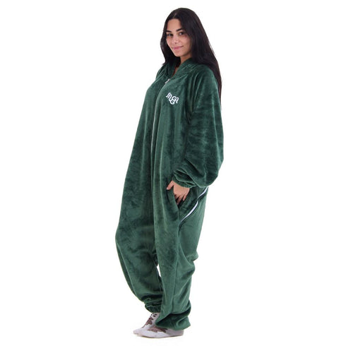 Snuggs Blanket Onesie Green